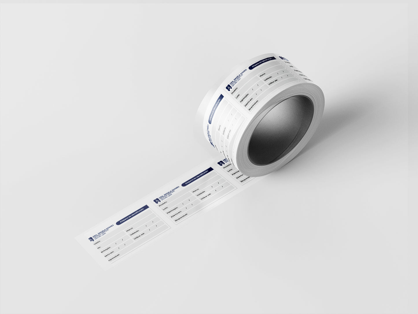 Etiqueta de Identificação BOPP | Modelo 003