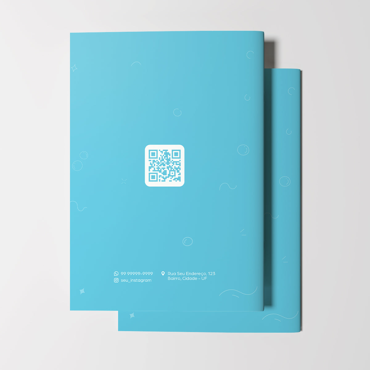 Carteira de Acompanhamento Odontológico 8 Páginas | Modelo 005