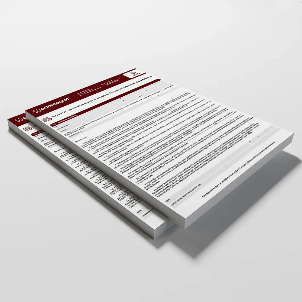 Termo de Consentimento Livre e Esclarecido | Modelo 001