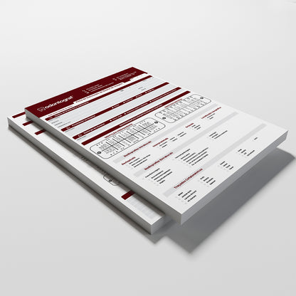 Ficha Radiográfica A4