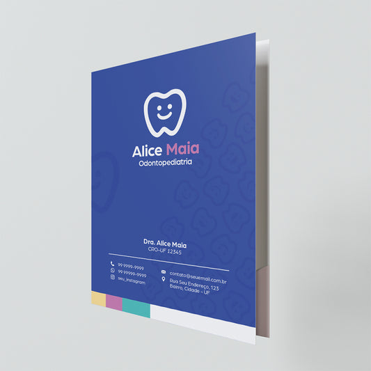 Pasta com Bolsa Interna | Modelo 002