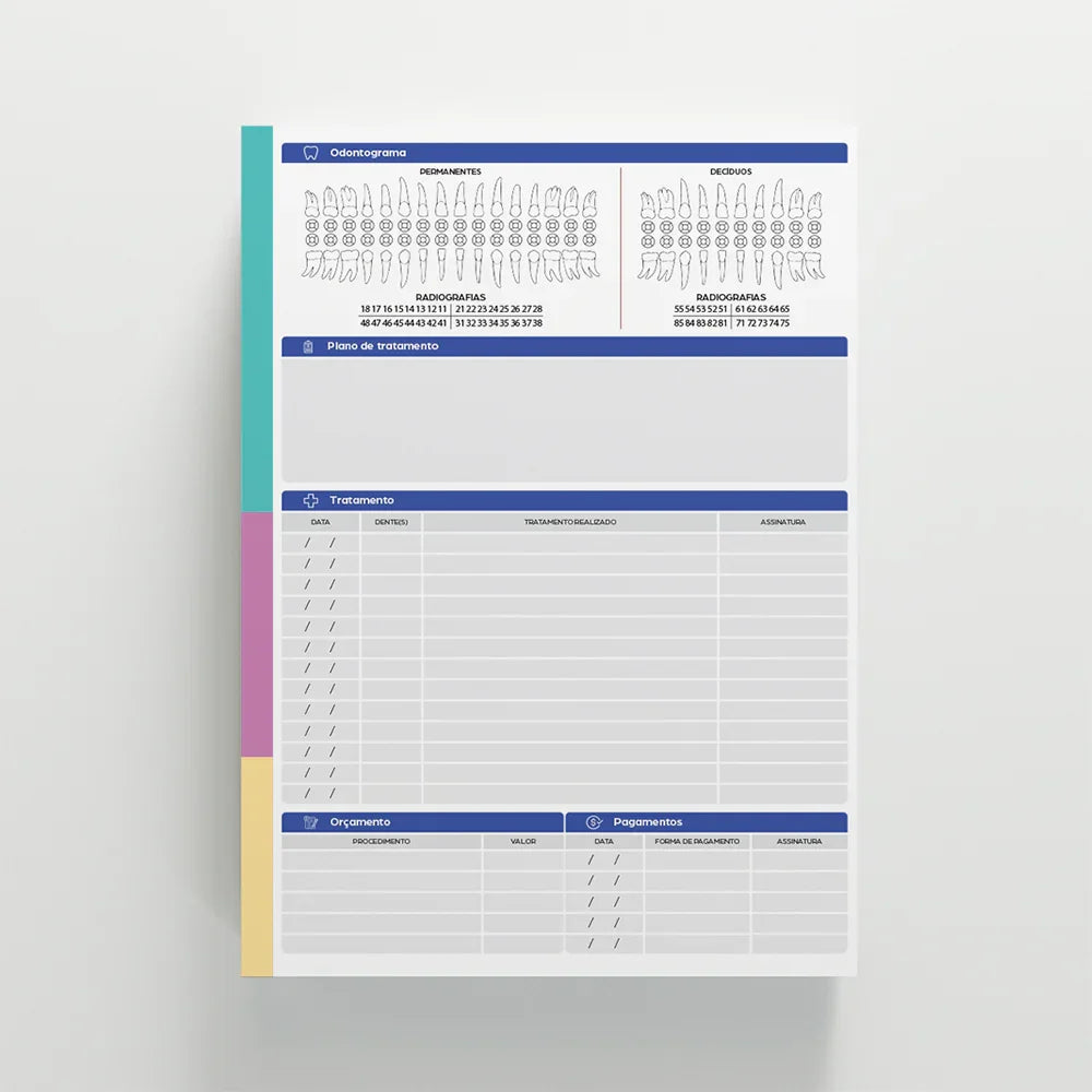 Ficha Clínica Completa | Modelo 002