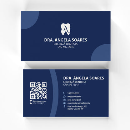 Cartão de Visita Retangular | Modelo 003