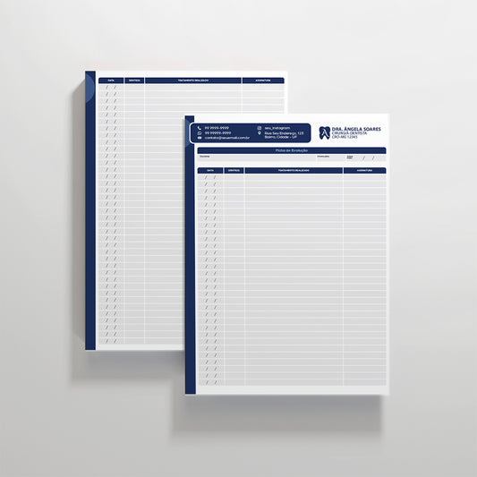 Ficha de Evolução | Modelo 003