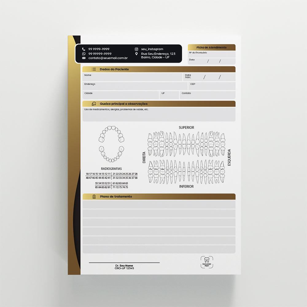 Ficha Clínica Resumida | Modelo 004