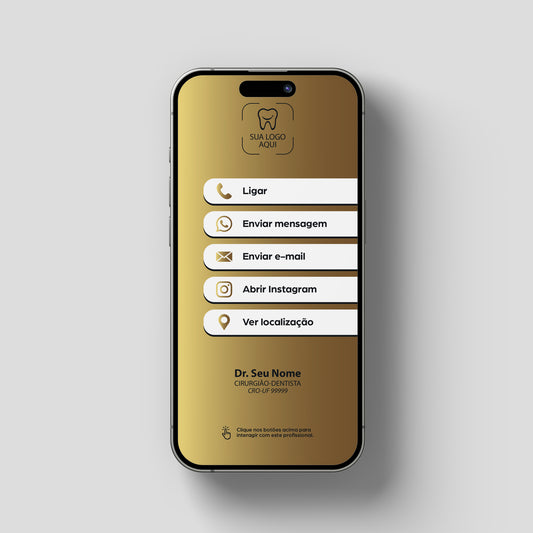 Cartão de Visita em Formato Digital | Modelo 004