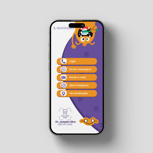 Cartão de Visita em Formato Digital | Modelo 005