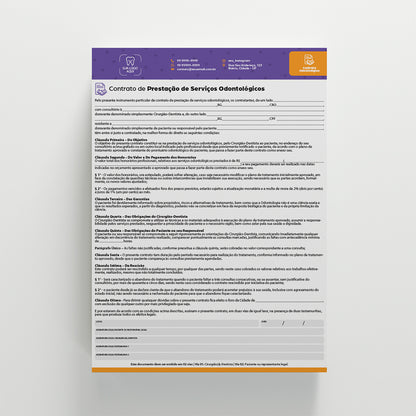 Contrato de Prestação de Serviço | Modelo 005