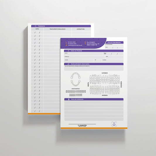 Ficha Clínica Resumida | Modelo 005