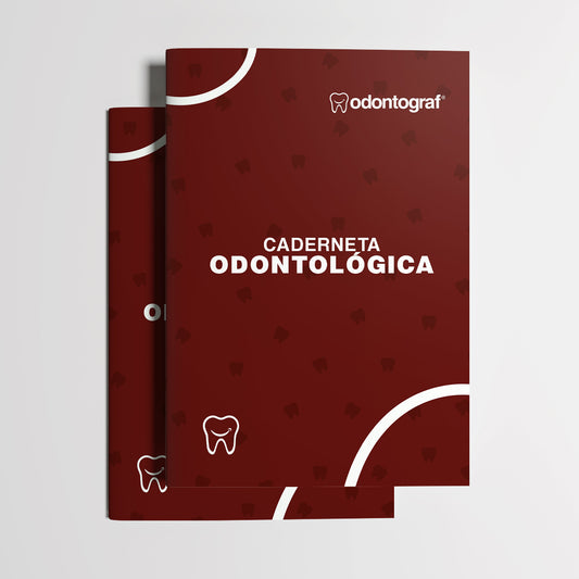 Carteira de Acompanhamento Odontológico 8 Páginas | Modelo 001