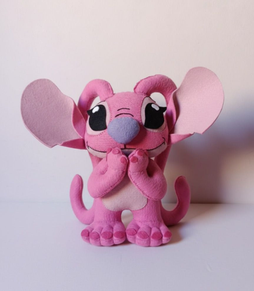 Kit Lilo, Stich, Angel e Xepa em Feltro